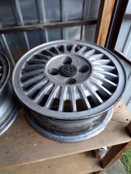 original alu 5,5Jx13 H2 ET38 VW Scirocco Golf II Polo atd. - 8