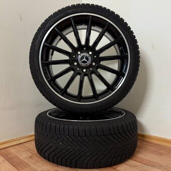 MERCEDES CLA AMG 5x112 R18 ET52+ZIMNÍ 225/40R18 8mm - 8