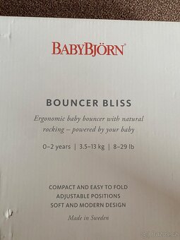 Babybjörn lehátko Bouncer Bliss - 8