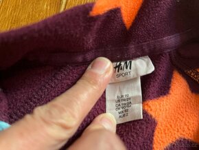 Detska mikina 92 HM  jako nová, fleecová mikina - 8