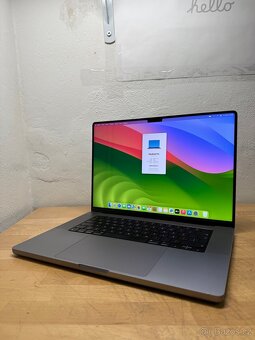 MacBook Pro 16” 2021 CTO /16GB RAM/512GB SSD/Záruka - 8