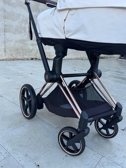 Cybex e-Priam – elektrický kočárek rosegold - 8