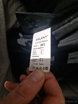 Panský zimní kabát Galant velikost (56/2) - 8