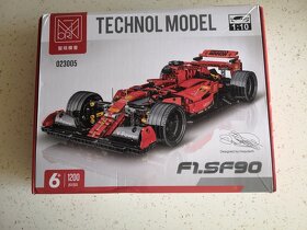 Stavebnice závodní auto F1 kompatibilní s LEGO - 8