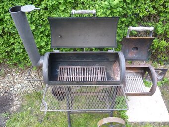 Zahradní gril lokomotiva síla stěny 4 mm - 8