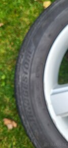 Mercedes - originál kola-elektrony s pneu 195/55/16 - 8