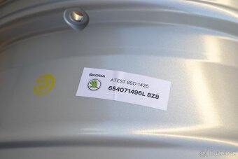 4ks NOVÉ orig.alu disky R16 Škoda Kamiq/Scala, S.Arona 5x100 - 8