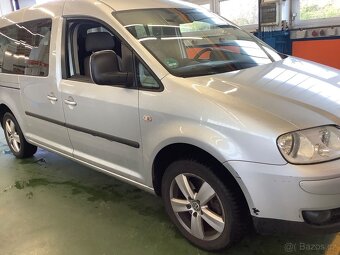 Volkswagen CADDY MAXI 1.9 TDI 77KW 220 tis km BEZ KOROZE - 8