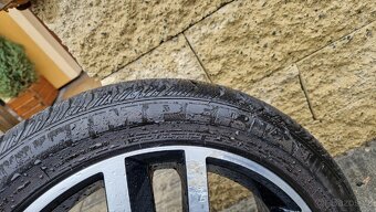 Prodám Alu kola VW 5x112 plus zimní pneu 205/50 r17. - 8