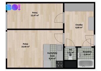 Prodej bytu 2+kk, Praha 4 - Braník - 8