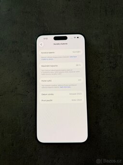 Apple iPhone 15 Pro Max 256 GB Blue Titanium - 8