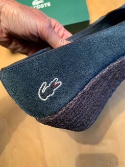 dámské tm. modré botky zn. Lacoste - vel. 38 - 8