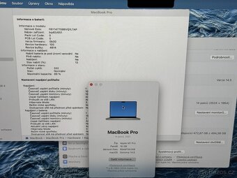MacBook Pro 14" 2021 M1 Pro 500GB / 16GB - 8