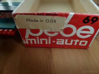 Retro stavebnice autíčka PeBe DDR a jiné - 8