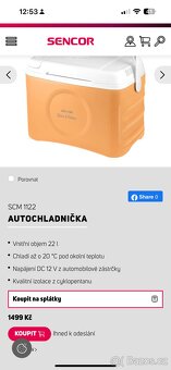 Autochladnička SENCOR - 8