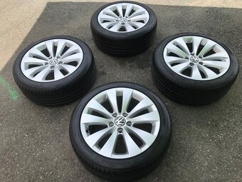 Alu kola original VW Passat CC B7 5x112 225/45 ZR17 - 8