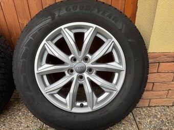 Audi 17” alu kola + zimní GoodYear 235/65 R17 - 8