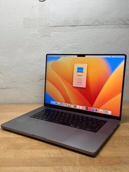 MacBook Pro 16” 2021 /16GB RAM/M1 Pro/512GB SSD/Záruka - 8