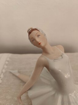 Royal dux baletka porcelánová soška - 8