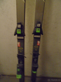 Prodám retro lyžařské boty,lyže - 8