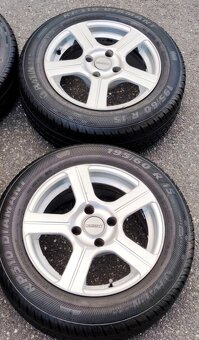 15" hliníkové Alu disky (elektrony) DEZENTs pneu 195/60 R15 - 8