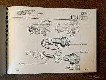 Katalog dílů Alfa Romeo Spider Veloce / GT Veloce, 2000 - 8
