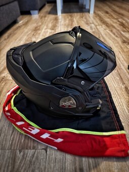 Překlopná helma LS2 Advant X - černá matná vel. XL - 8