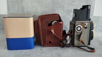 Starý fotoaparát Flexaret VI automat s brašnou, návodem, ori - 8