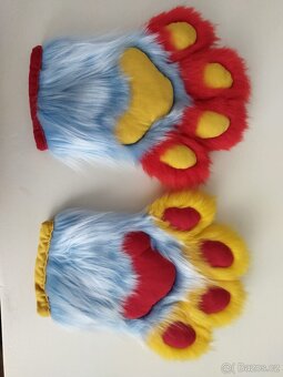 fursuit (hlava, packy s liningem, ocas) - 8