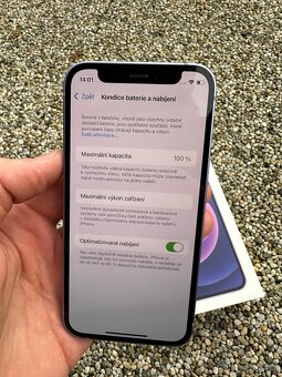 iPhone 12 mini 128GB - baterie 100% - 8