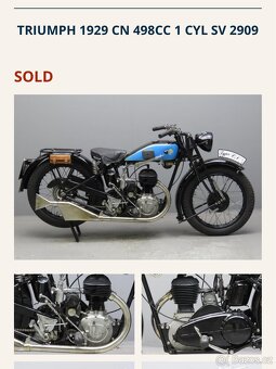 Motor Triumph CN 498 cc r. 1928 -31 - 8