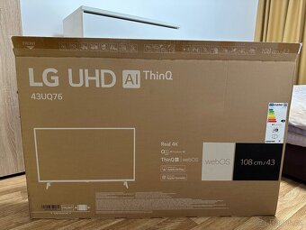 LG 43UQ7690 – 43” 4K UHD Smart TV + Magic Remot - 8