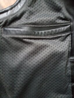 Prodám koženou reflexní vestu Harley Davidson Skull - 8