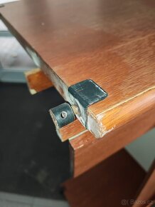 Dřevěný stůl, stavitelná výška - 8