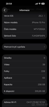 IPhone 15 Pro 256gb Black Titanium - 8