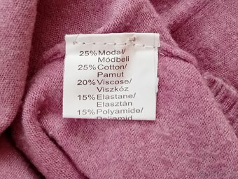 DÁMSKÝ SVETŘÍK S KVĚTY - vel.L/XL /zn.Super HK - 8