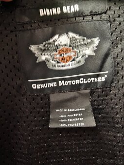 Bunda Harley Davidson Willie G skull mesh XXL - 8