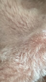 Vintage retro kožený kožešinový kabát Dubnak kožešina - 8