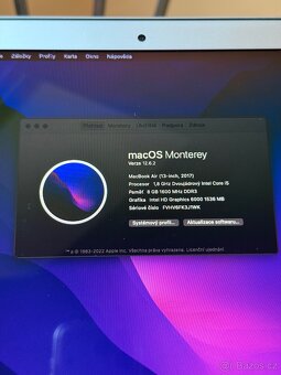 13” MacBook Air 2017 128GB - 8