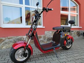 Elektrokoloběžka Lera Scooters C2 2000W Červená - 8