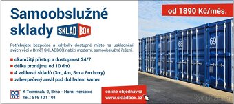 Samoobslužný sklad namísto garáže v Brně - skladbox.cz - 8