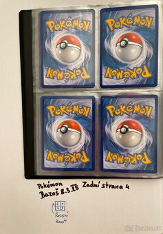 Kusové karty TCG Pokémon STARÉ 5-10LET (ORIGINÁL) - 8