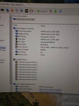 Herní Pocitac RTX 3080 i5 11gen 32gb 1tb - 8