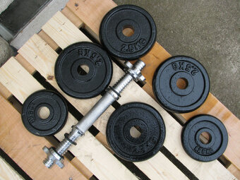 Jednoručky činky 2x15kg za 1990,-Kč - Plzeň - 8