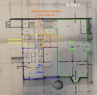 Pronájem komerční Obchodní prostory, 320㎡ - 8