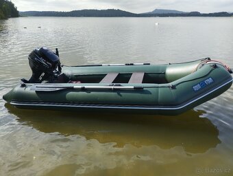 Člun s motorem Parsun 9.8 4t, a elektromotorem - 8