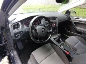 VW Golf VII. TDI/81kW, 2016 klima, tažné, GPS, - 8