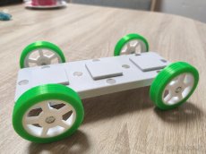Čtyřkolový podvozek k magnetické stavebnici Magformers - 8