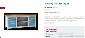 Dílenský stůl - ponk - 8