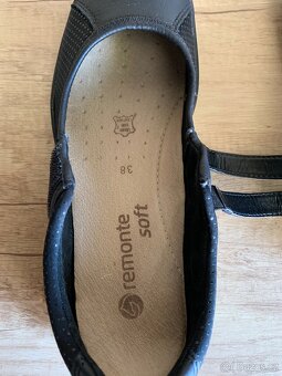 38, Kožené polobotky , Remonte - 8